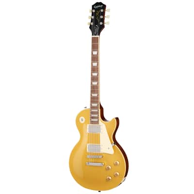 Epiphone Les Paul Standard '50s Electric Guitar, Gold Top w/ Gig Bag image 1