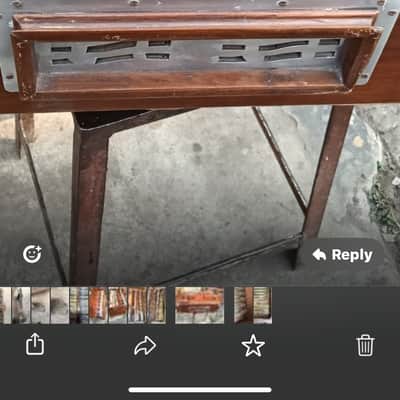 Amazing Teack Wood professional Harmonium, 45 years old, powerful and sweet sound, handmade image 3