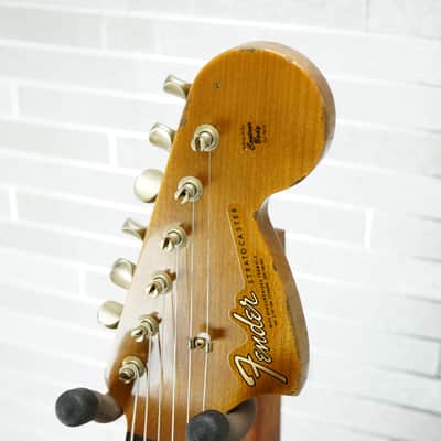 Fender Custom Shop 2025 LTD Roasted Bighead 1966 Stratocaster Super Heavy Relic - Aged Black image 17