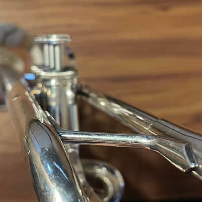 Rare Yamaha 6335HS MKII Bb Trumpet Silver image 6