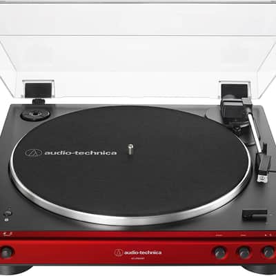 Audio-Technica AT-LP60XBT-RD Stereo Turntable with Bluetooth (Red) image 3