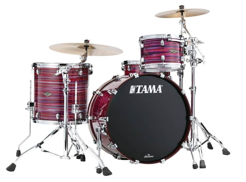 Tama Tama Starclassic Walnut/Birch 3-Piece Shell Pack - 22" Bass (Lacquer Phantasm Oyster)
