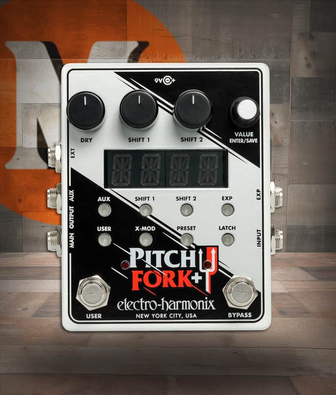 Electro-Harmonix Pitch Fork+ Polyphonic Pitch Shifter (FORK+) image 1
