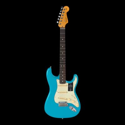 Fender American Professional II Stratocaster - Miami Blue-Blue image 2