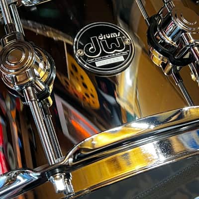 DW 6.5" x 14" Performance Steel Snare Drum -  Chrome over Steel image 2