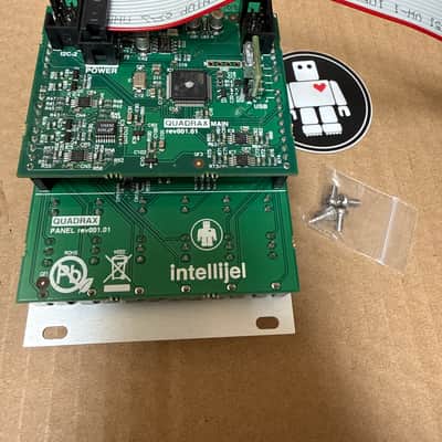 Intellijel Quadrax Quad Function Generator Eurorack Synth Module 2020 - Present - White image 2