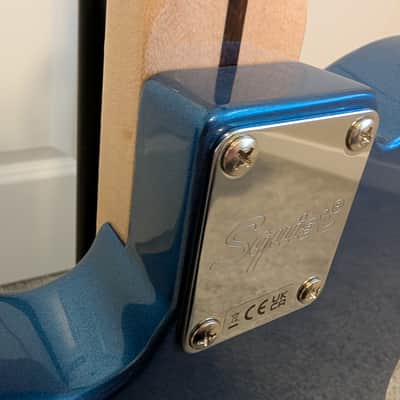 Squier Paranormal Cabronita Telecaster Thinline - Lake Placid Blue (Plastic Still On It) image 10
