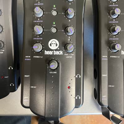 Hear Technologies HBM Hear Back Personal Monitor Mixer 2010s - Black image 1