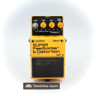 Boss DF-2 Super Feedbacker and Distortion 1985 - 1989 Made In