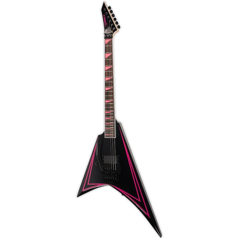 ギター EDWARDS E-AL-166 PINK SAWTOOTH Alexi ESP Edwards E-AL-166 Pink Sawtooth Alexi Laiho Signature Lefty
