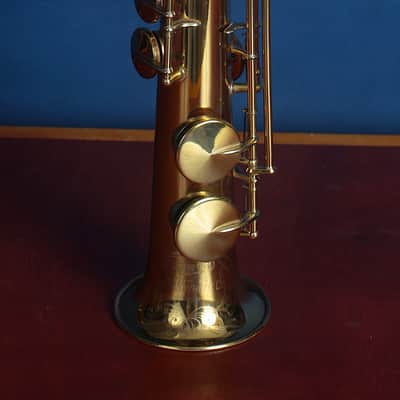King Bb Soprano Saxophone 1926-27 - Lacquer / Spectacular! image 2