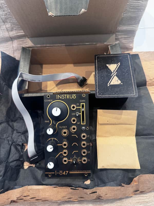 Instruo i-o47 Eurorack Synthesizer Module 2016 - Present - Black image 1