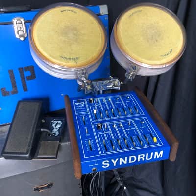 Syndrum Inventor Joe Pollard's Original Syndrums "Twin" Electronic Drums. image 1
