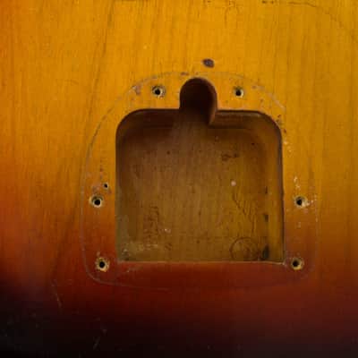 Fender  Jazzmaster Solid Body Electric Guitar (1959), ser. #34376, original tweed hard shell case. image 25