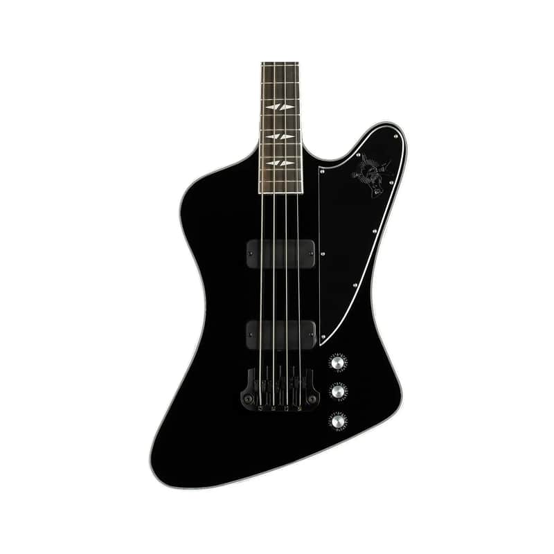 Gibson Signature Edition Gene Simmons G2 Thunderbird Bass - Ebony Mirror image 1