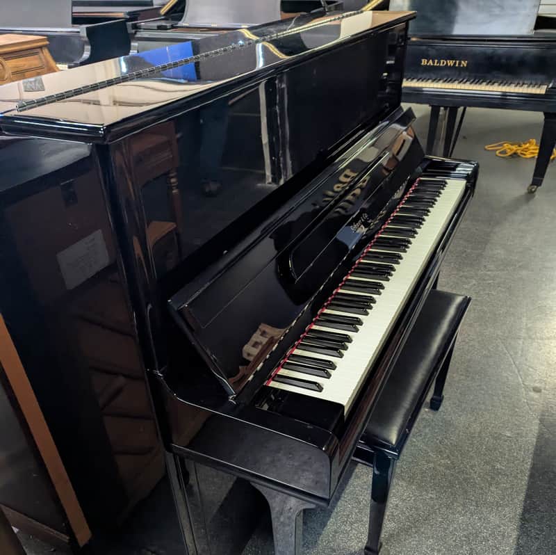 Sohmer SN 0154 48" polish ebony studio piano 2010s image 1