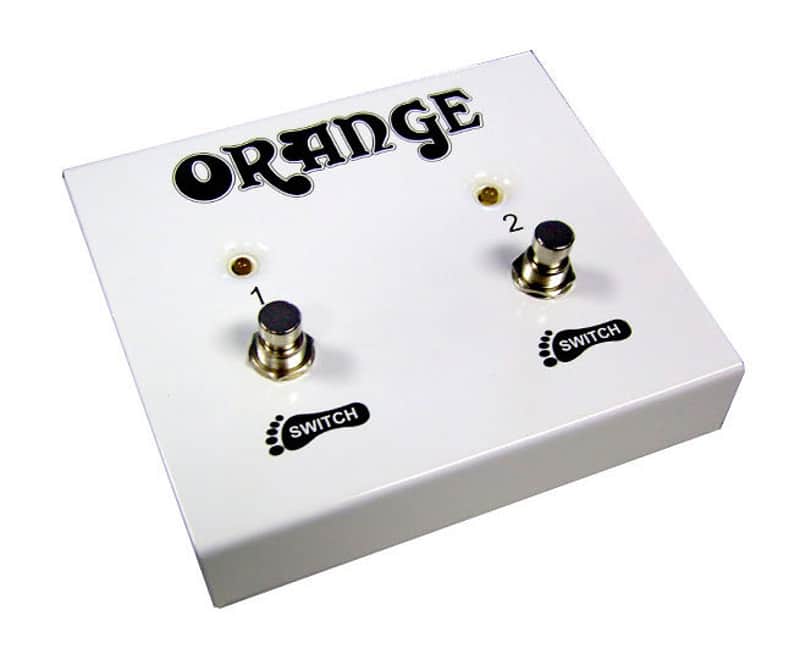 Footswitch Deux Canaux Orange Orange image 1