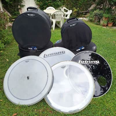LUDWIG Classic Maple Zep Set 2018, Green Sparkle. image 6