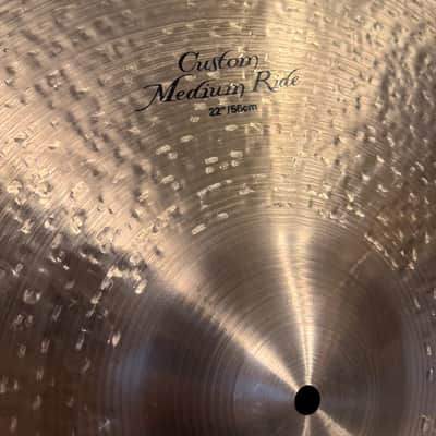 Zildjian 22" K Custom Medium Ride Cymbal 1995 - Present - Traditional image 2