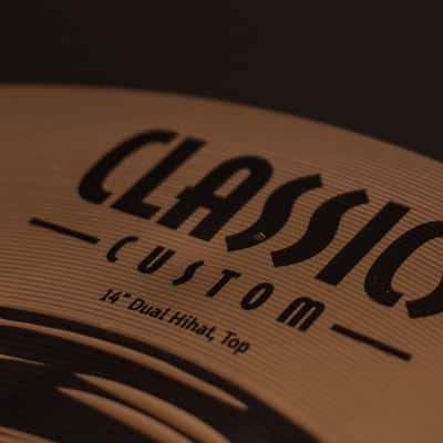 Meinl 14" Classics Custom Dual Series Hi-Hat image 2
