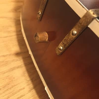 Kay-made Custom Kraft N-2 Archtop 1960s Sunburst image 16