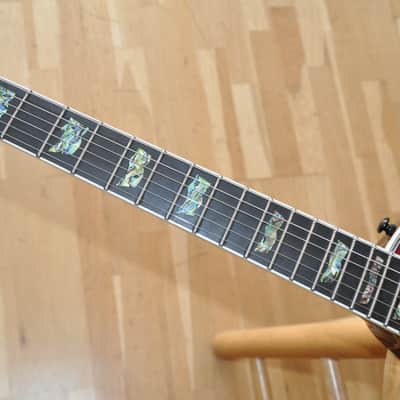 ESP LTD EC-1000 QM LH STBC See Thru Black Cherry Left Handed / Deluxe Series / Eclipse LP Type / EC1000 LH / IW22030344 image 7
