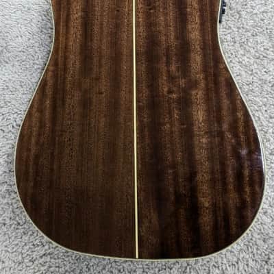 D'Angelico Premier Delancey Dreadnought Size Acoustic Electric Guitar, Sunburst image 2