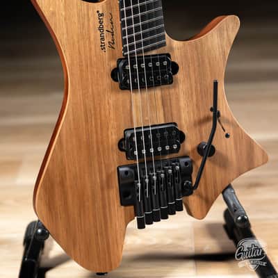 Strandberg Boden Prog NX 6 Plini Edition Headless Guitar w/ Tremolo – Natural image 3