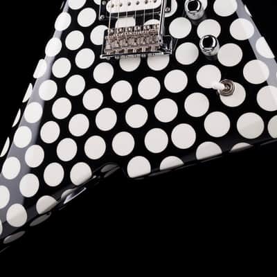 Pre-Owned 2017 Fender Custom Shop Masterbuilt Todd Krause Katana Black & White Dot with OHSC image 9