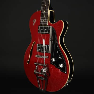 Duesenberg Starplayer TV in Red Sparkle with Case image 3