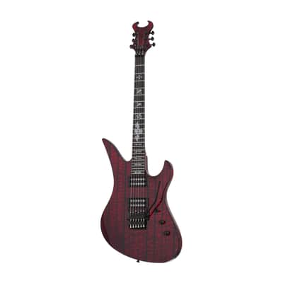 Schecter Synyster Standard Plus Electric Guitar - Transparent Deep Red image 3