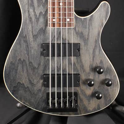 Schecter C-5 Standard 5 String Electric Bass Charcoal Satin image 1