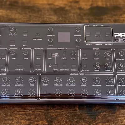 Sequential Prophet Rev2 Desktop 8-Voice - 2018-Present - Black with Wood Sides (incl. Decksaver) image 1
