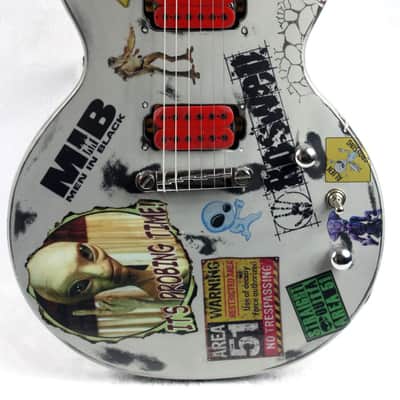 Custom Painted & Upgraded Epiphone LP Special guitar (Custom Aged and Worn) and Matching Headstock Bild 1