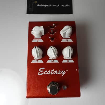 Bogner Ecstasy Red Mini Overdrive Effects Pedal Free USA Shipping image 2