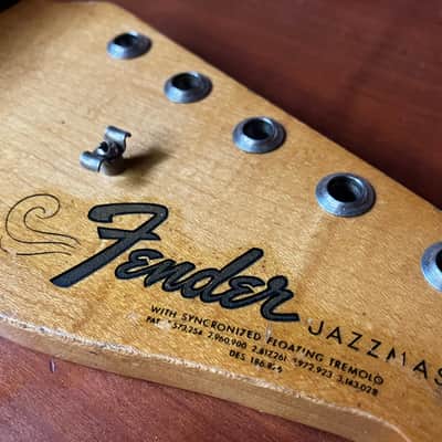 Fender Jazzmaster 1964 neck + Kluson single line pre-CBS image 12