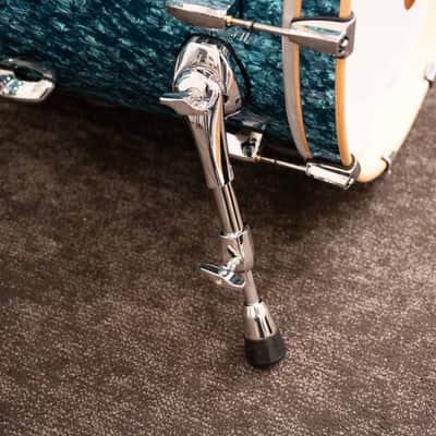Pearl Masters Maple/Gum Drum Kit #736 Turquoise 22" 10" 12" 16" image 6