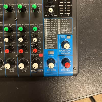 Yamaha MG10XU 10-Channel Analog Mixer 2016 - Present - Black image 6
