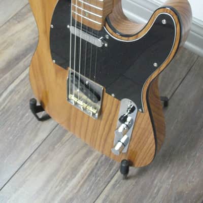 Logan Custom 1 piece roasted ash body, Tele Standard 2025 - Natural Gloss Nitro image 4