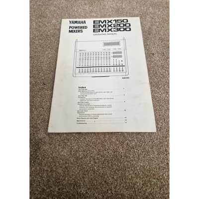 Yamaha emx200. mixer amp - Mixer - Good image 2