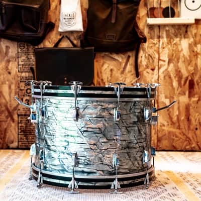 Ludwig Super Classic - 9x13 / 16x16 / 14x22" Drum Set with Keystone Badges 1968 - 1969 - Sky Blue Pearl image 12