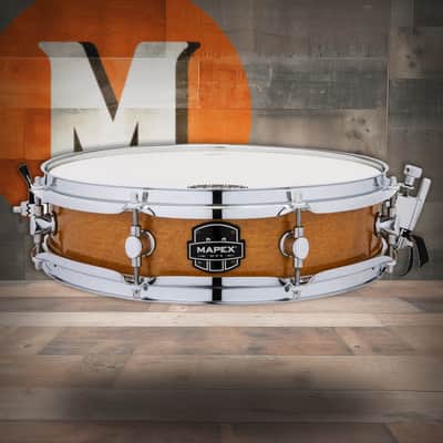 Mapex Mpx 14  In. x3.5 In. Maple/Poplar Hybrid Shell Piccolo Snare Drum   Gloss Natural (MPNMP4350CNL) image 1