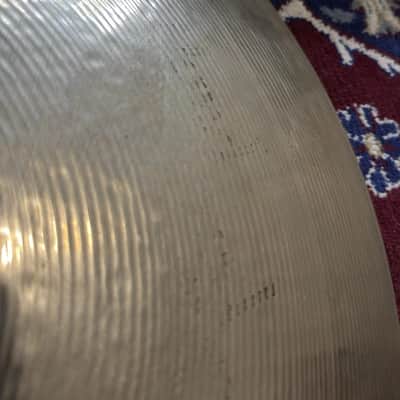 Sabian 21" HH Hand Hammered Raw Bell Dry Ride Cymbal - Brilliant image 3