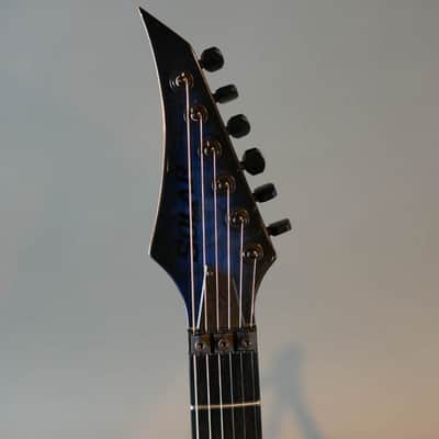 Solar S1.6FRQOB Electric Guitar Quilted Ocean Blue Burst - Used image 8