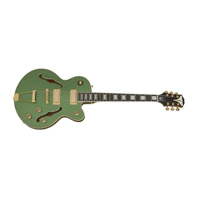 Uptown Kat ES Emerald Green Metallic Epiphone image 2