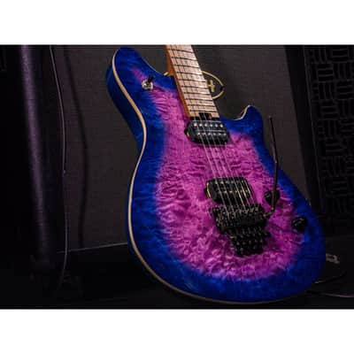 EVH Wolfgang WG Standard QM Baked Maple Fingerboard - Northern Lights image 10