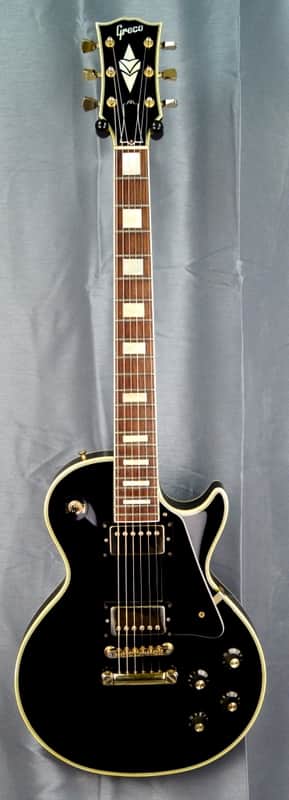 Greco Les Paul Custom 1984 Black beauty japan import | Reverb Sweden
