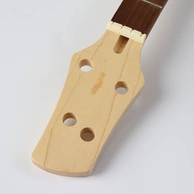 Canada Maple 4 Strings Left Hand Bass Neck,24-Fret image 5