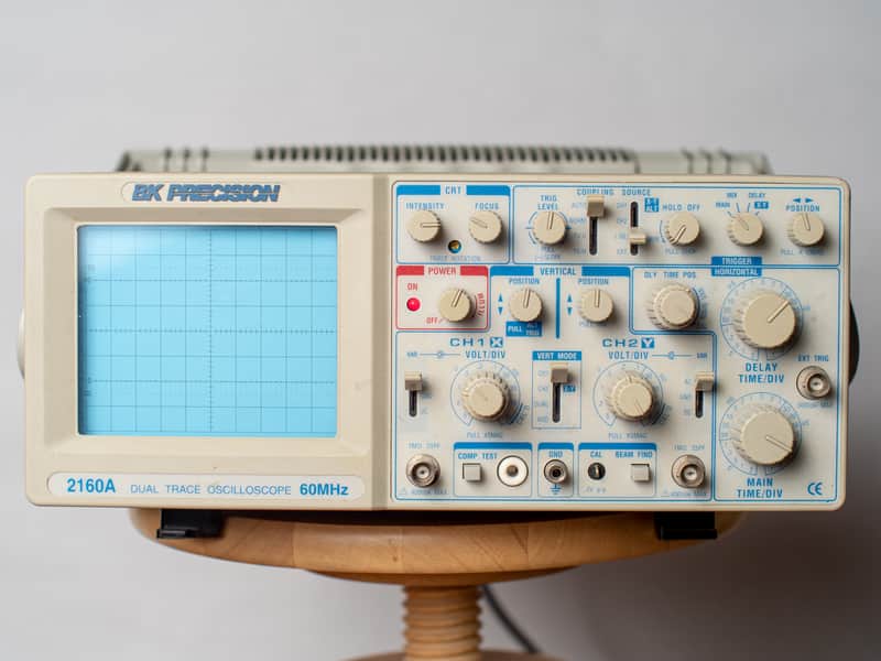 B+K Precision 2160a Dual Trace Oscilloscope 60MHz image 1
