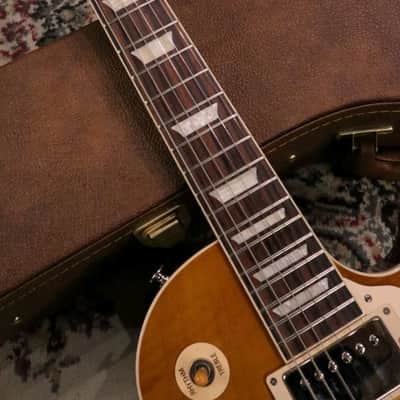 Gibson Les Paul Standard '50s Custom Shop Top 2024 - Present - Dark Cherry Sunburst image 3